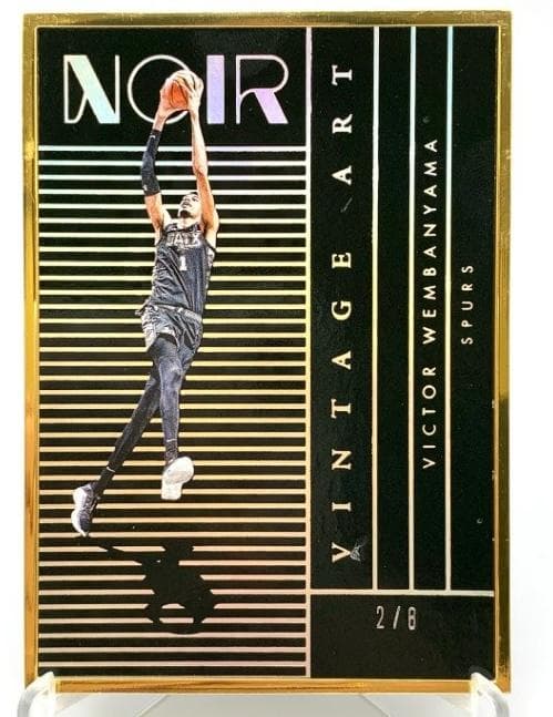 Victor Wembanyama 2024 panini Panini Noir