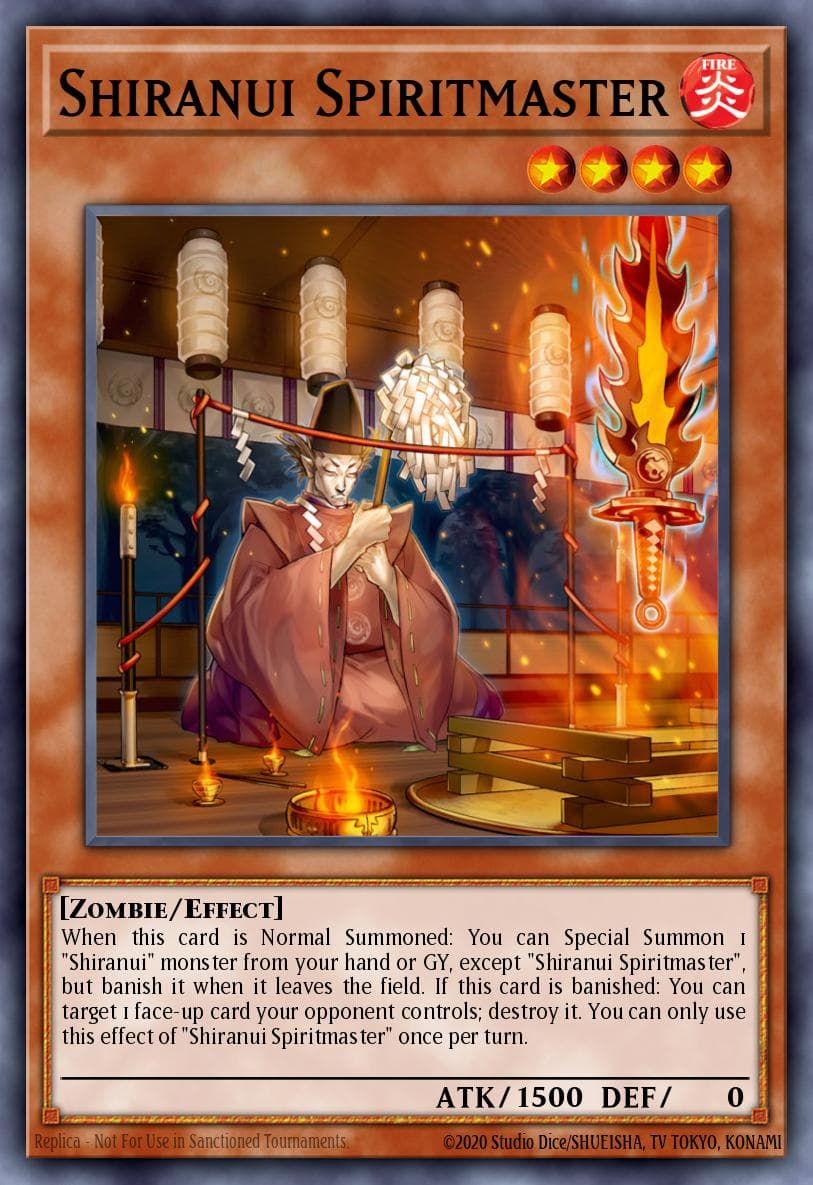 Shiranui Spiritmaster #OP06-EN015