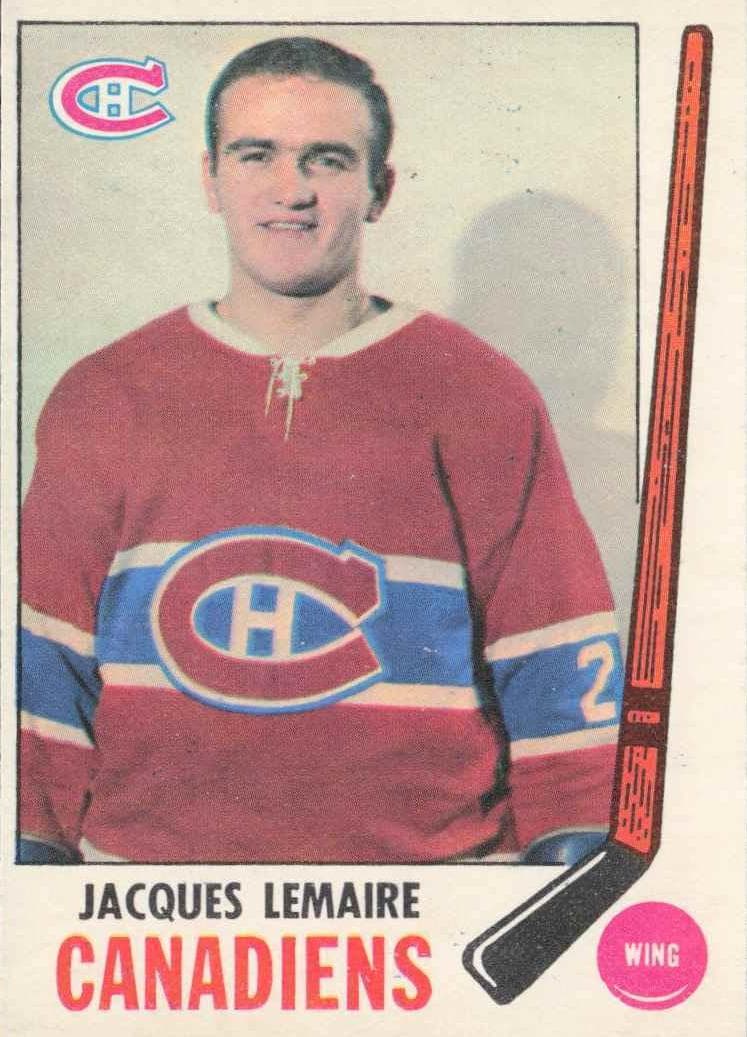 Jacques Lemaire 1969 topps Topps