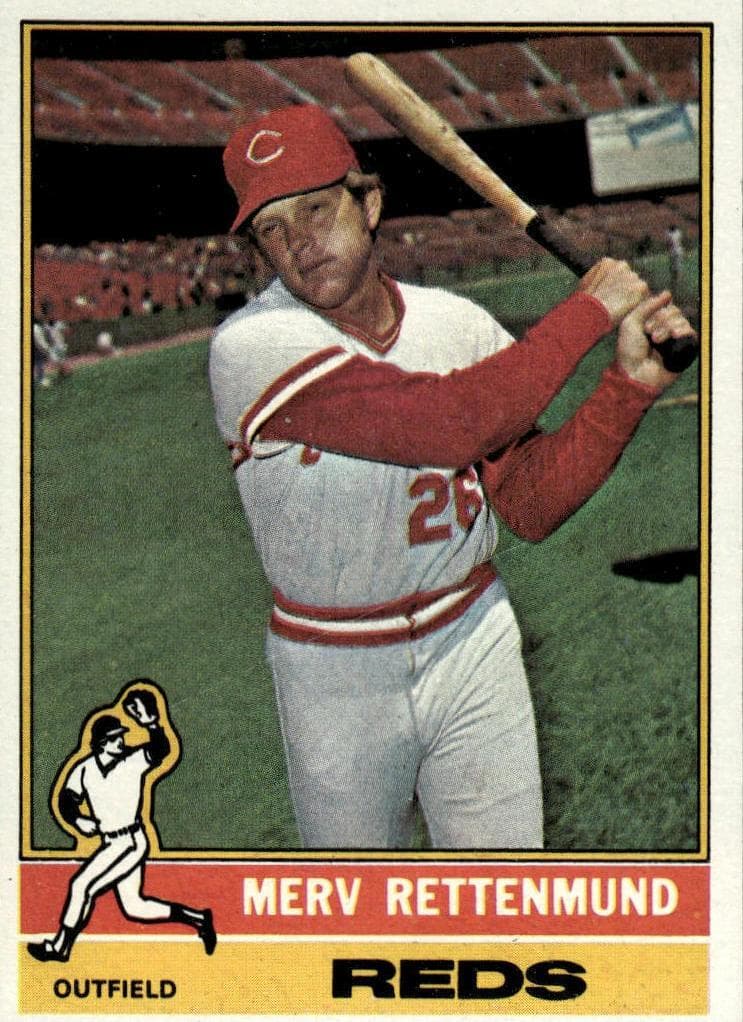 Merv Rettenmund 1976 topps Topps
