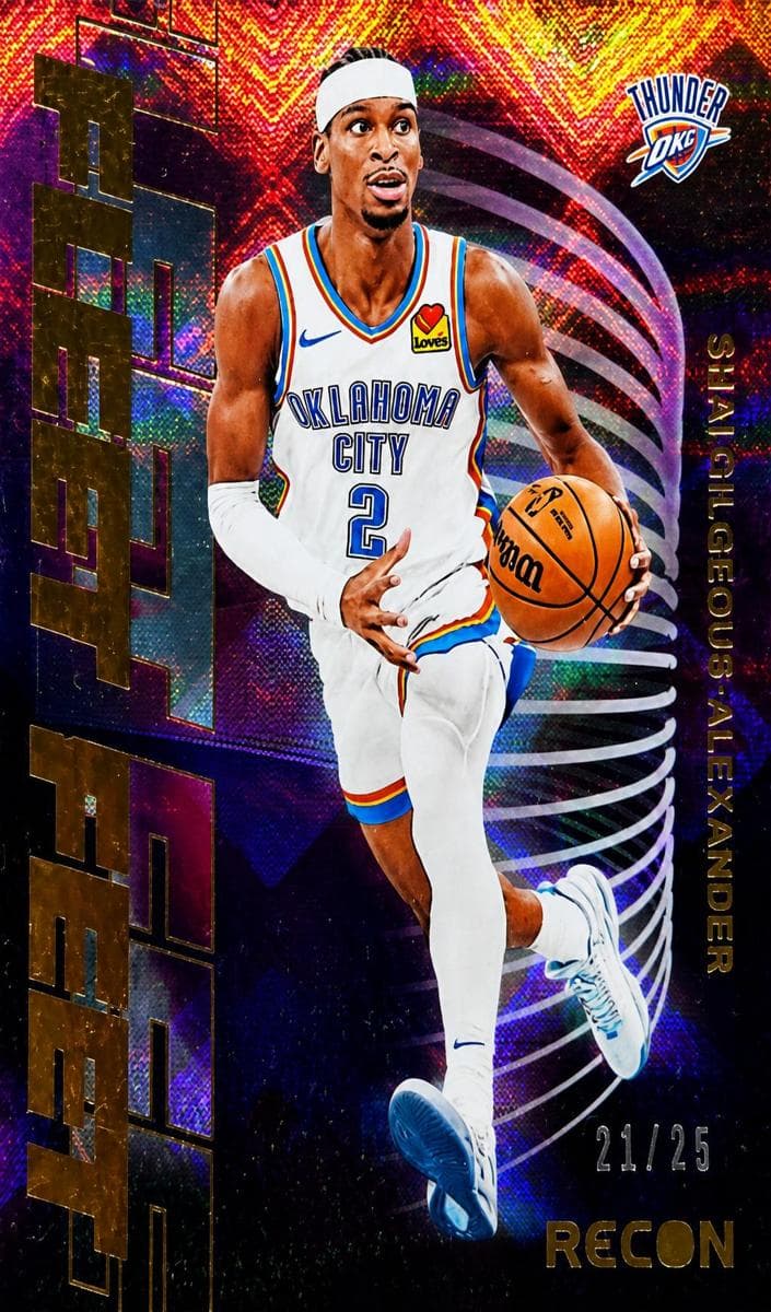 Shai Gilgeous-Alexander 2023 panini Panini Recon