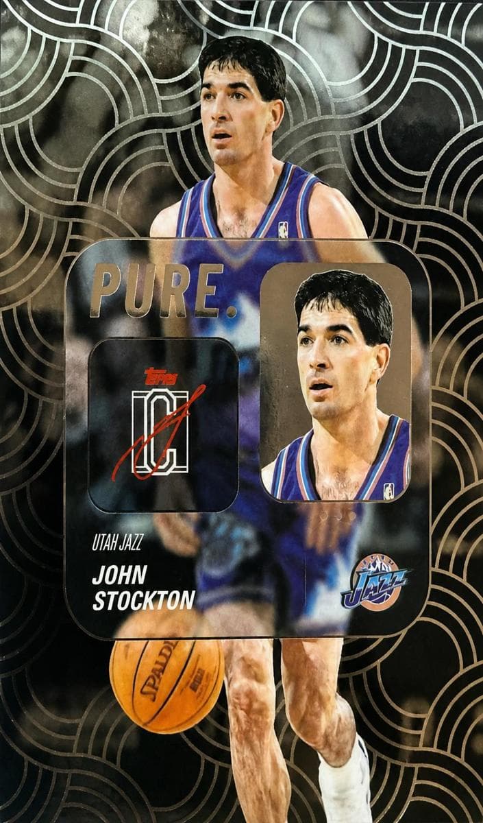 John Stockton 2025 topps Topps Signature Class