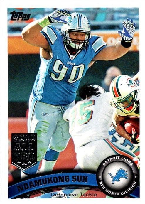 Ndamukong Suh 2011 topps