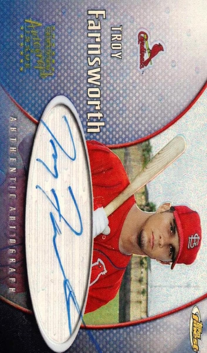 Troy Farnsworth 2001 unknown Finest