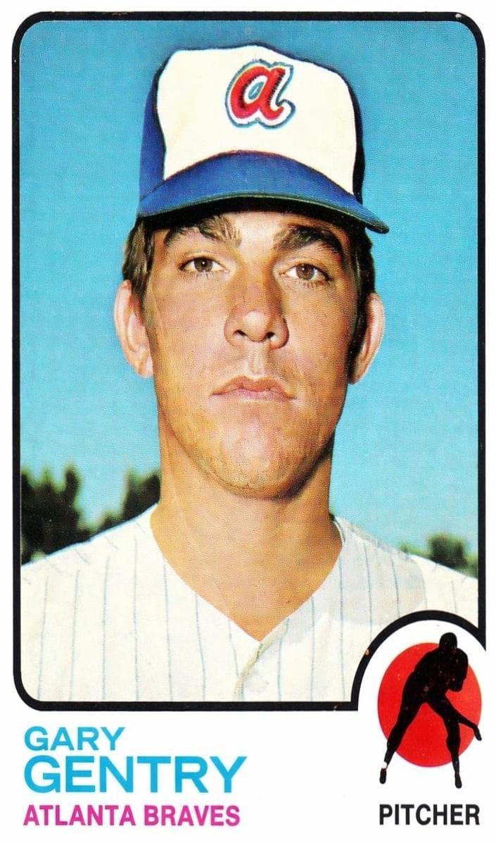 Gary Gentry 1973 topps Topps