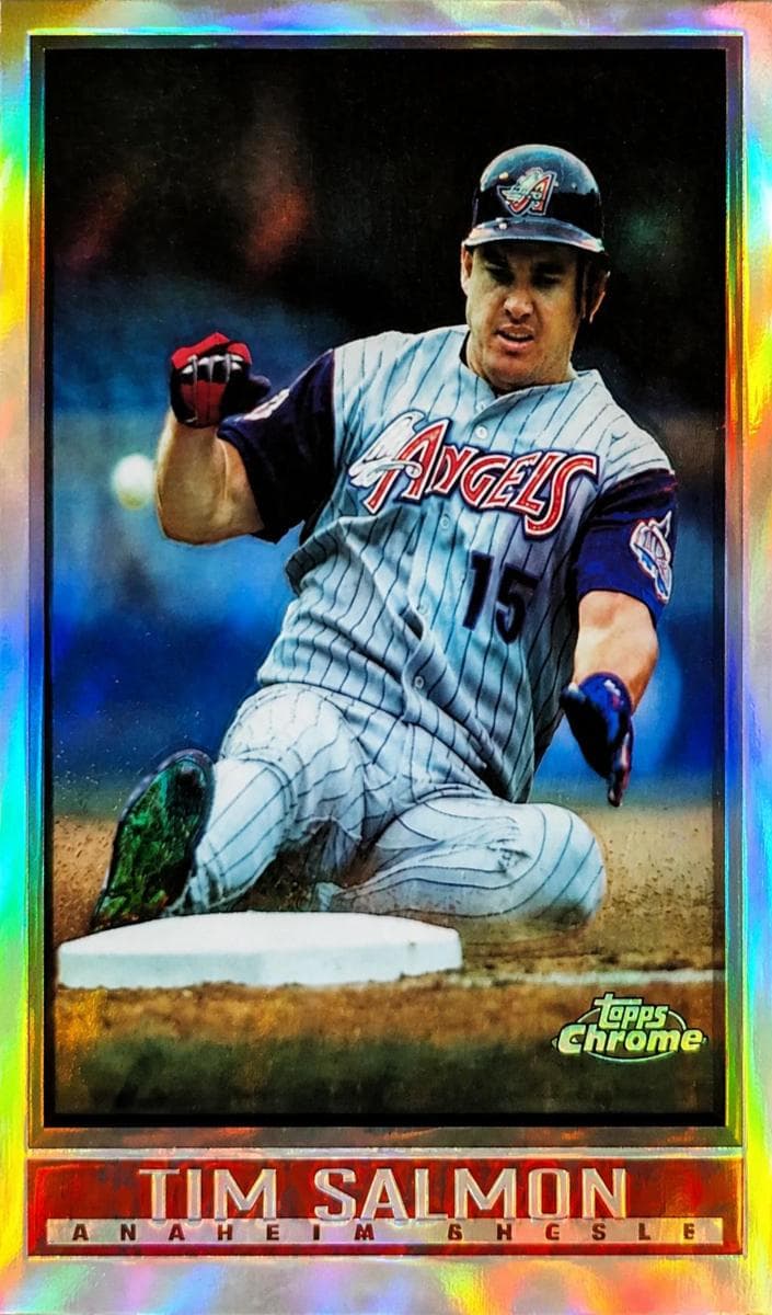 Tim Salmon 1998 topps Topps Chrome