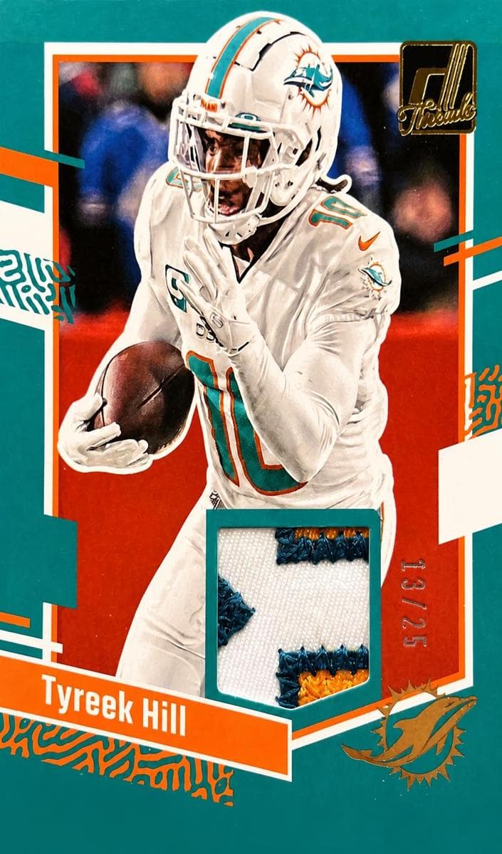 Tyreek Hill 2023 panini Panini Donruss