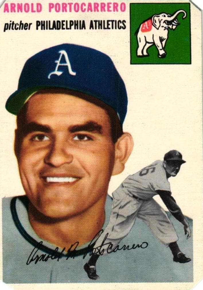 Arnold Portocarrero 1954 topps Topps
