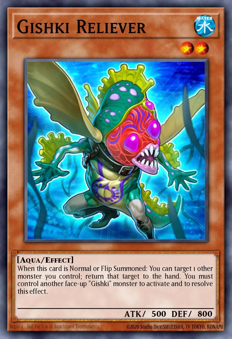 Gishki Reliever 2012 Yu-Gi-Oh! Duel Terminal 6