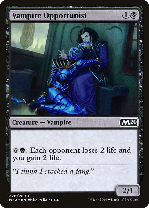 Vampire Opportunist 2019 Magic: The Gathering Core Set 2020