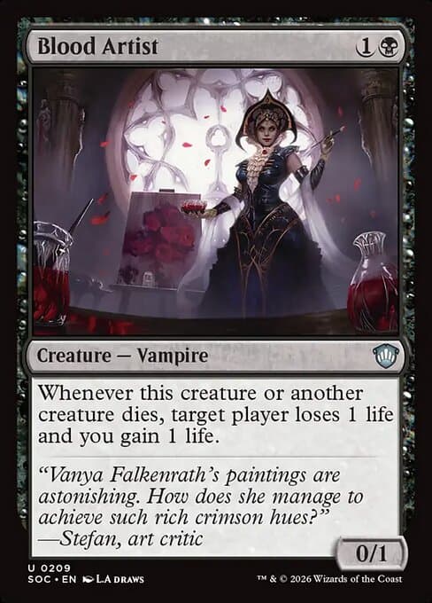 Blood Artist 2022 Magic: The Gathering