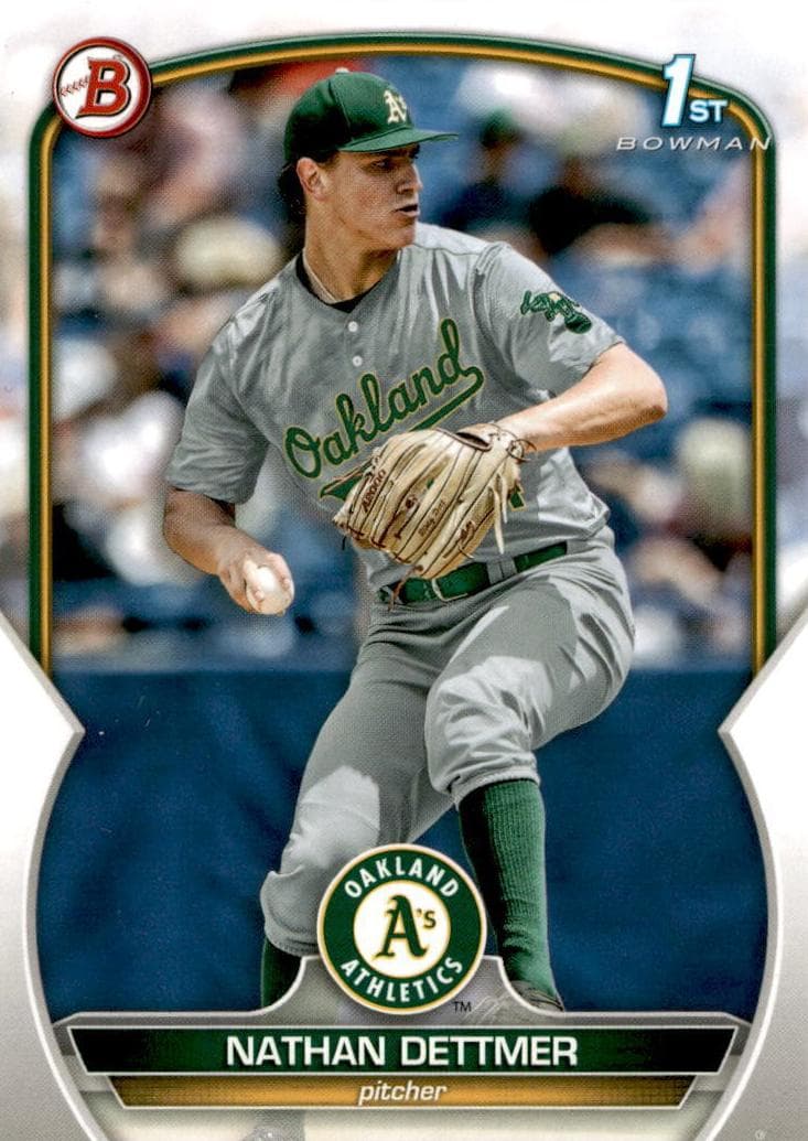 Nathan Dettmer 2023 bowman Bowman Draft