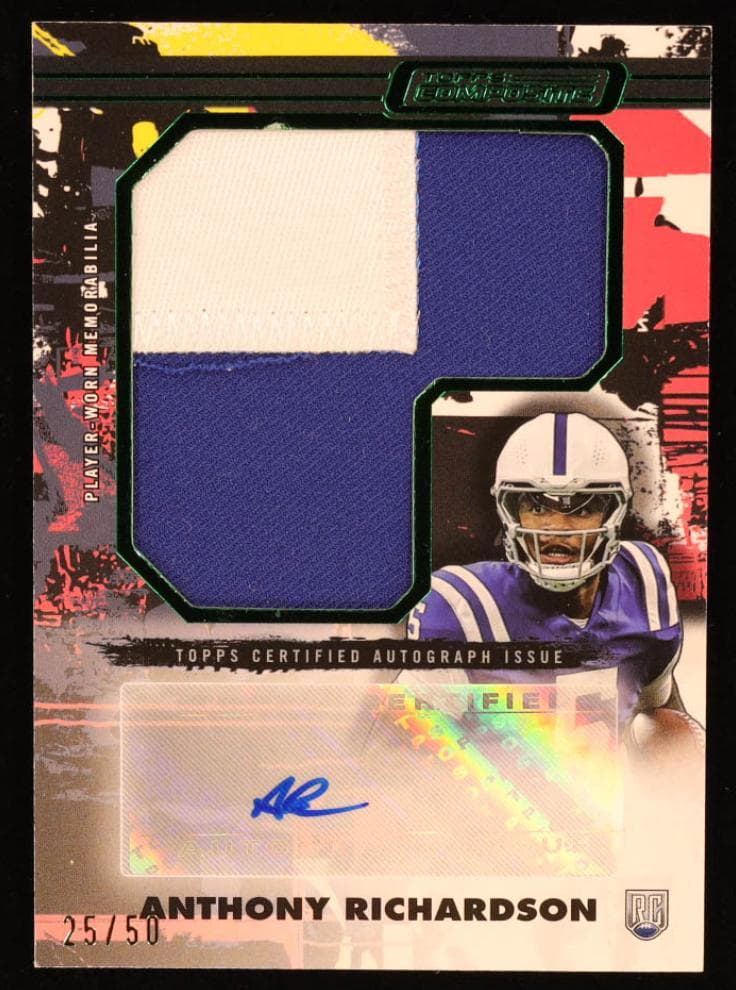 Anthony Richardson 2023 topps Topps Composite