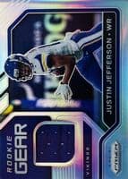 Justin Jefferson trading card