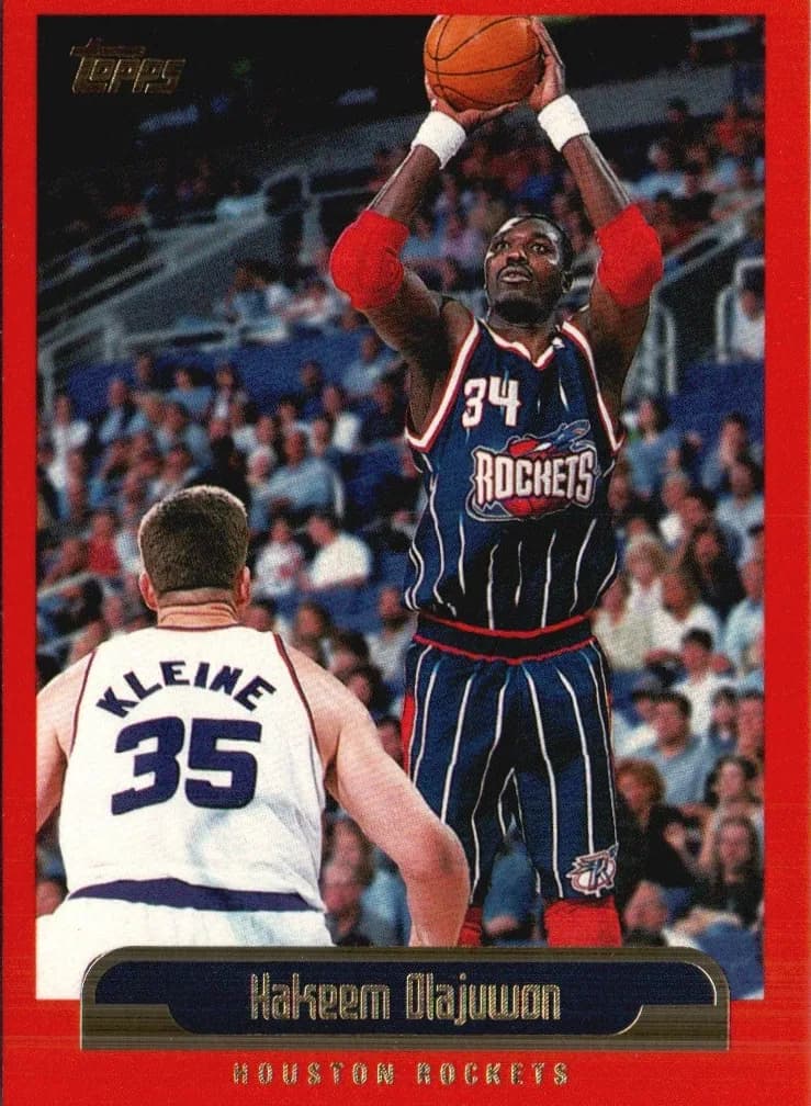 Hakeem Olajuwon 1999 topps