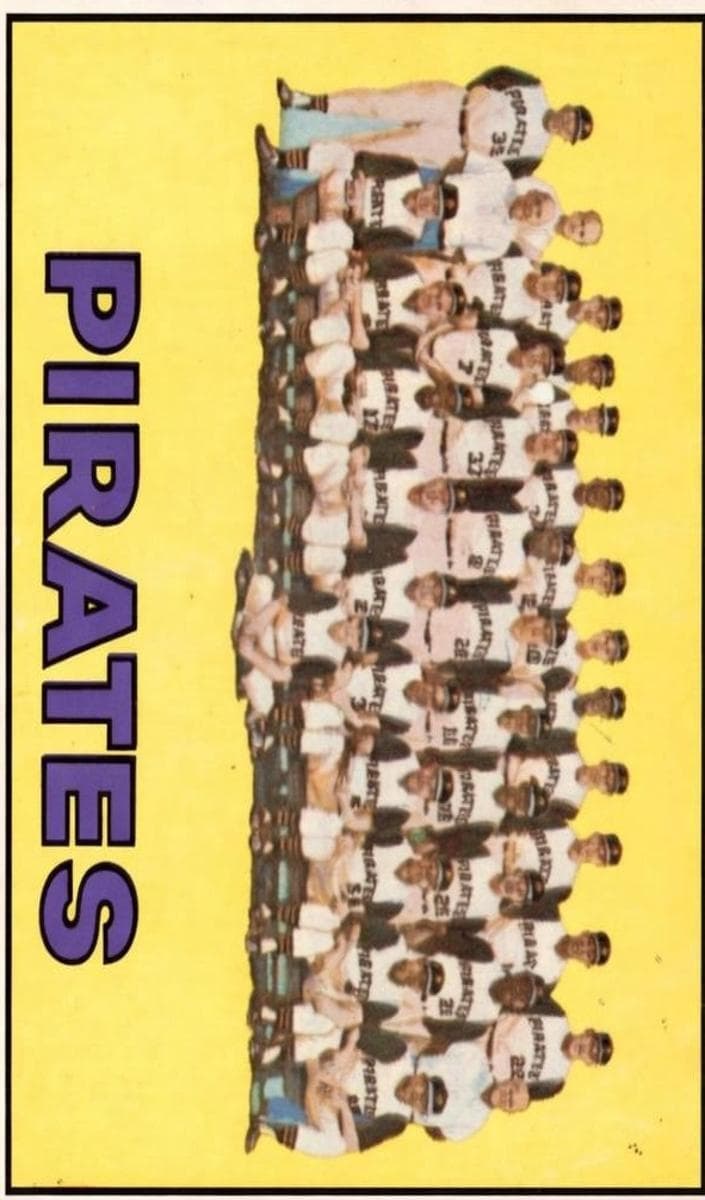 Pittsburgh Pirates 1967 topps Topps