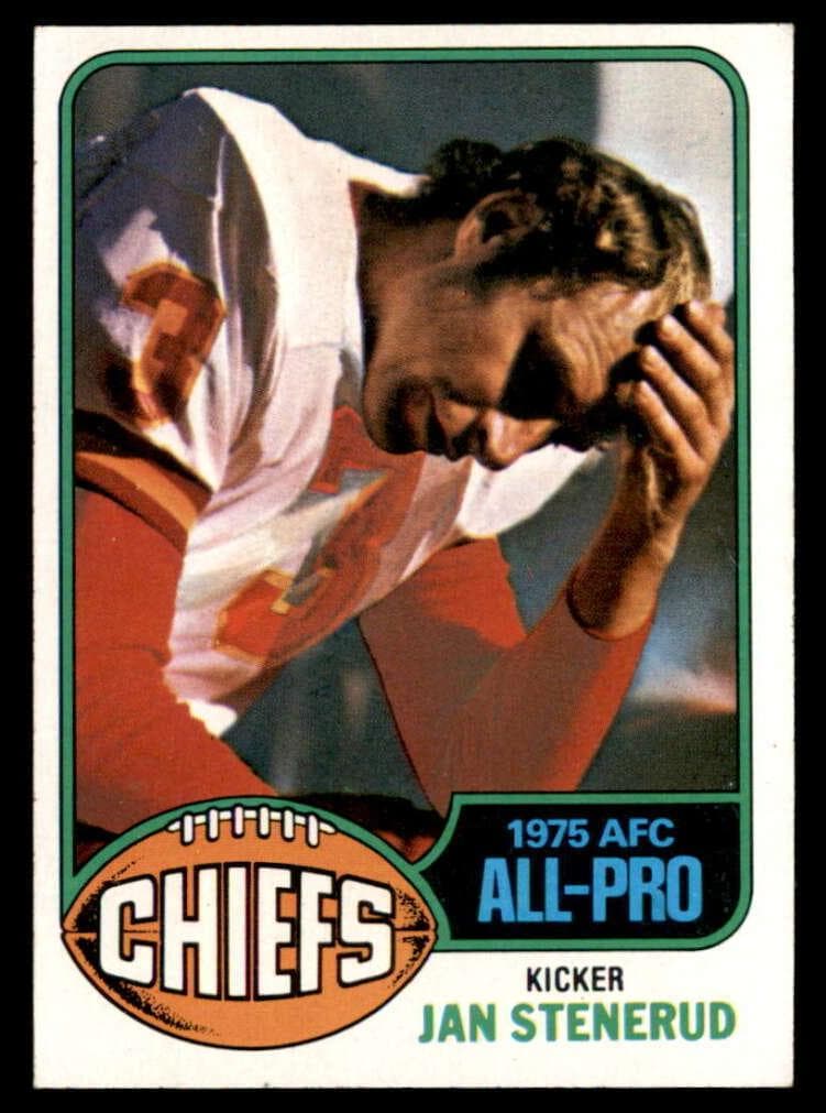 Jan Stenerud 1976 topps Topps
