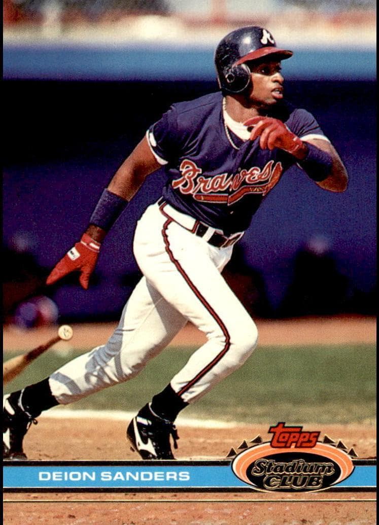Deion Sanders 1991 unknown Stadium Club