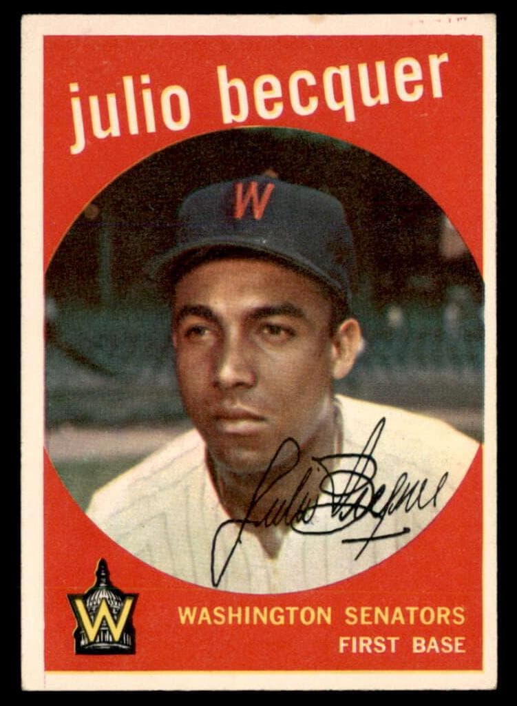 Julio Becquer 1959 topps Topps