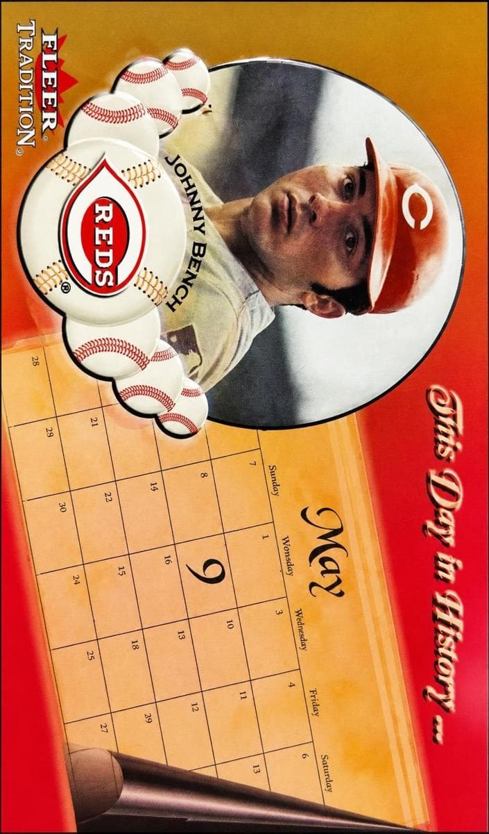 Johnny Bench 2002 fleer Fleer Tradition Update