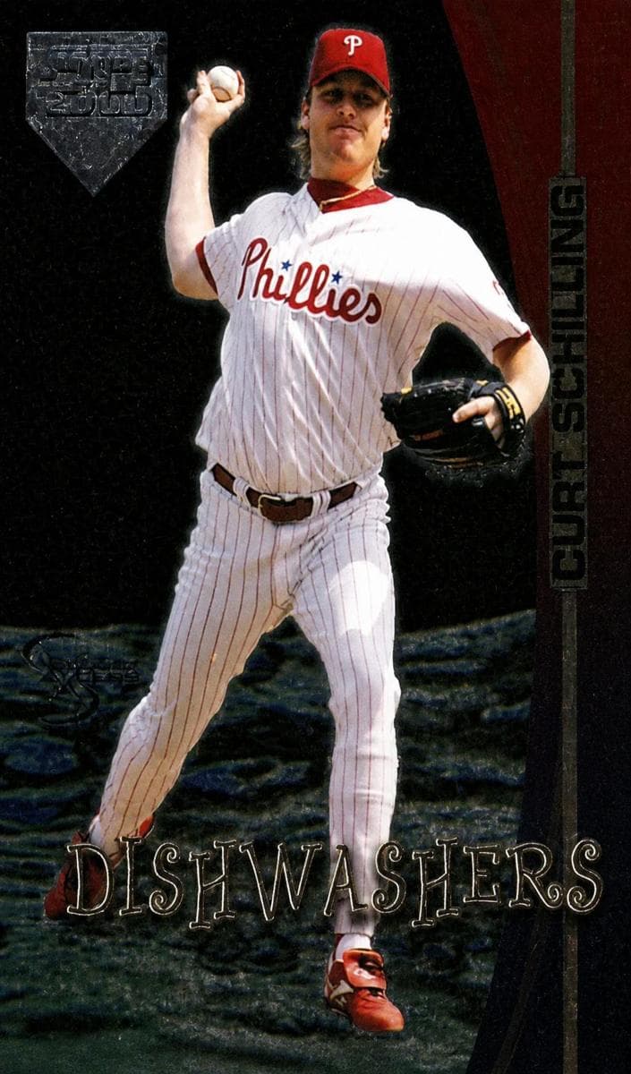 Curt Schilling 1998 skybox Dugout Axcess