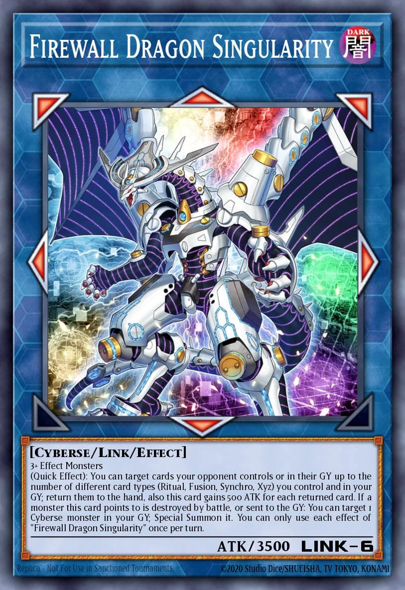 Firewall Dragon Singularity 2023 Yu-Gi-Oh! Cyberstorm Access