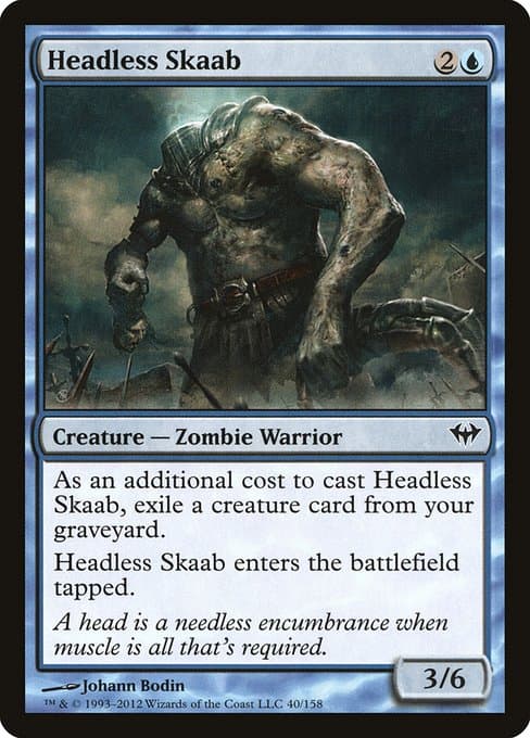Headless Skaab 2012 Magic: The Gathering Dark Ascension