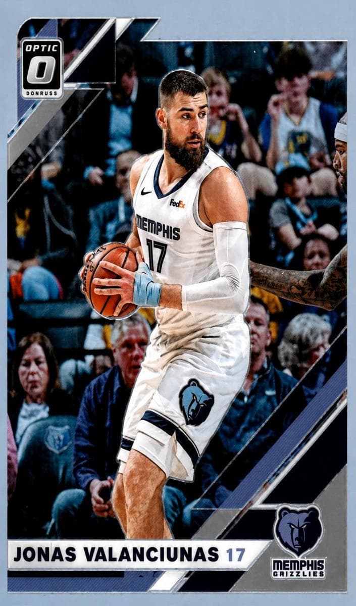 Jonas Valanciunas 2019 panini Donruss Optic