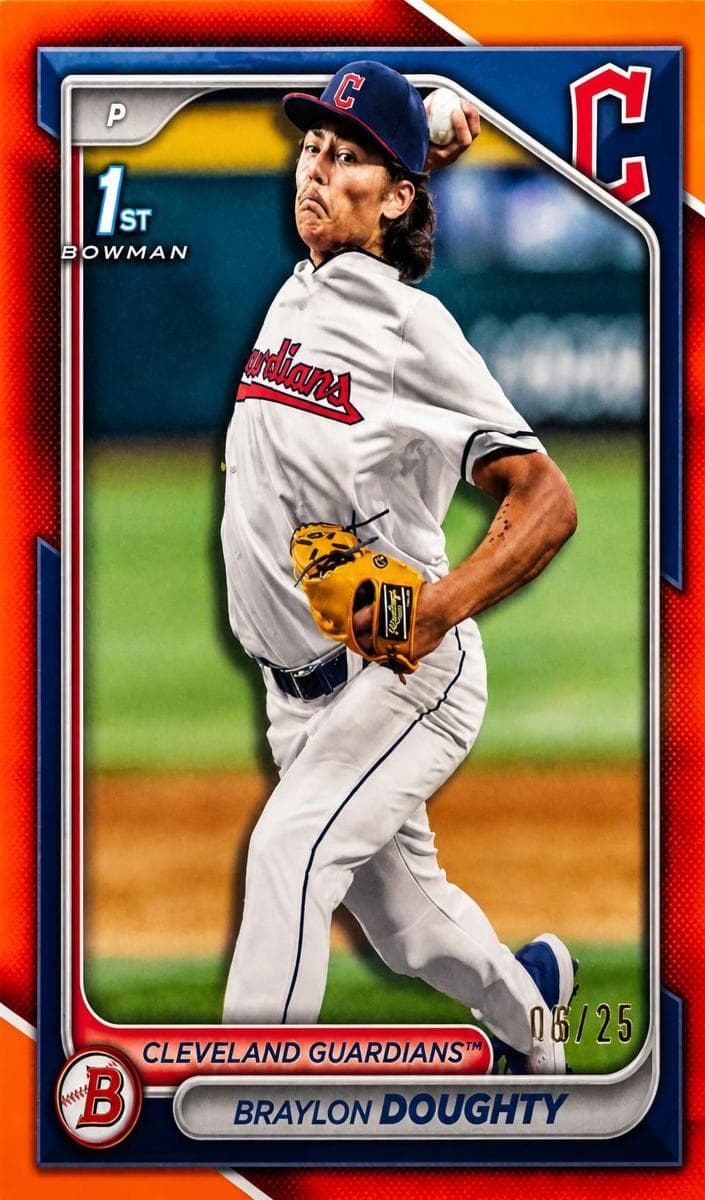 Braylon Doughty 2024 bowman Bowman Draft