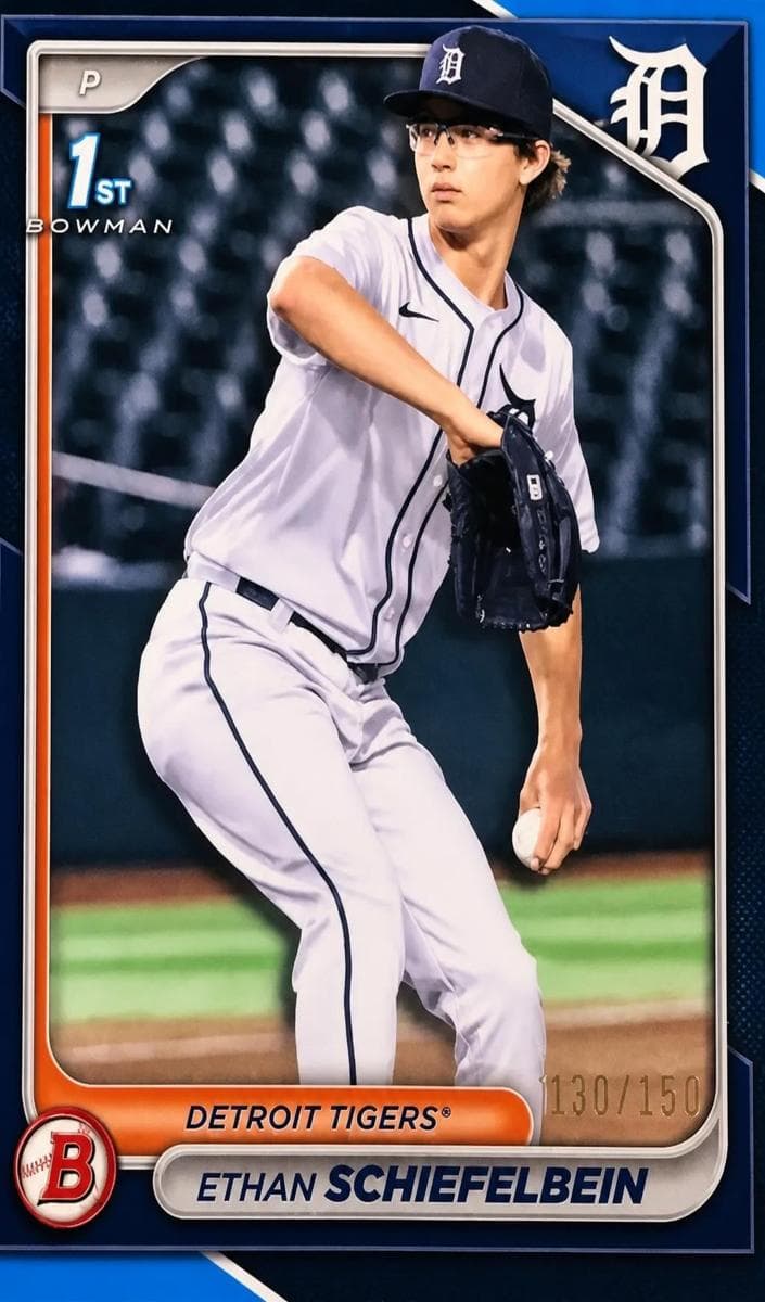 Ethan Schiefelbein trading card
