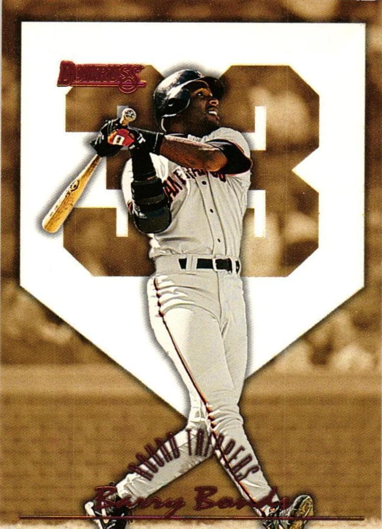 Barry Bonds 1996 panini Donruss