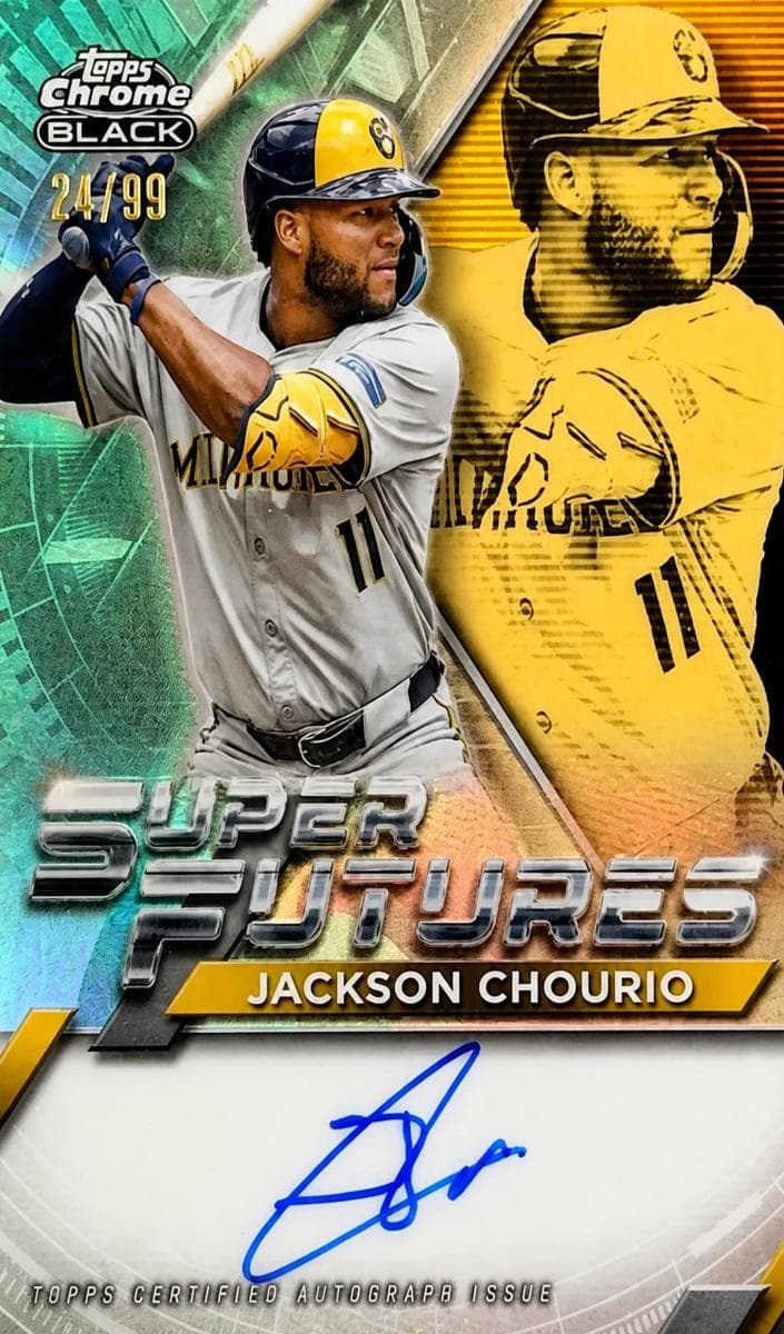 Jackson Chourio 2025 bowman Chrome