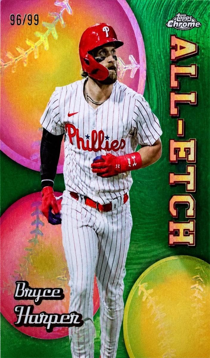 Bryce Harper 2024 topps Topps Chrome Update