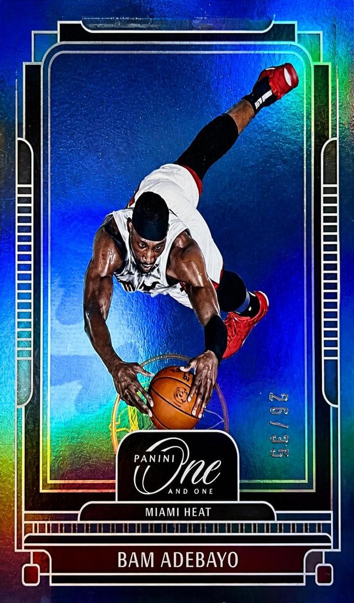 Bam Adebayo 2024 panini Panini One and One