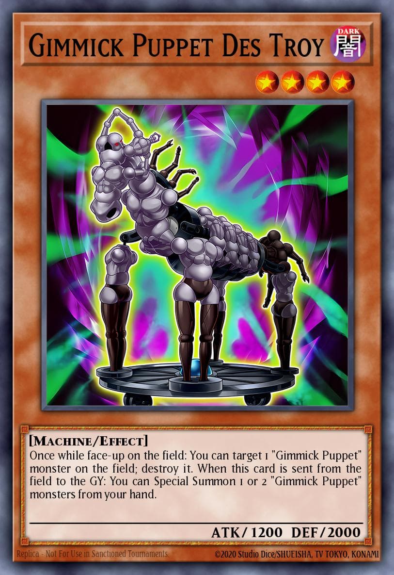 Gimmick Puppet Des Troy 2014 Yu-Gi-Oh! Primal Origin