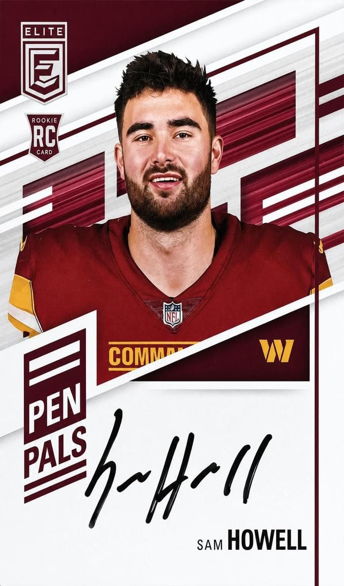 Sam Howell 2022 panini Donruss Elite
