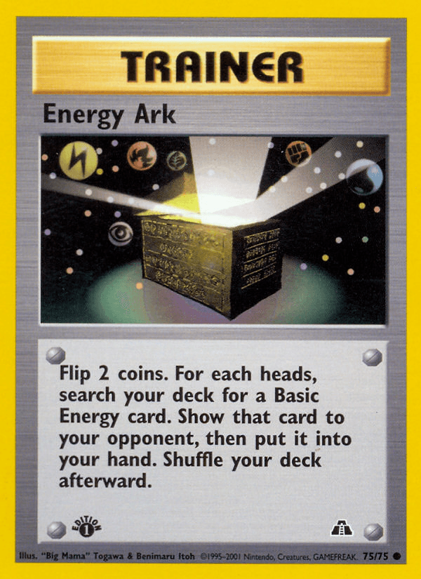 Energy Ark 2001 Pokemon