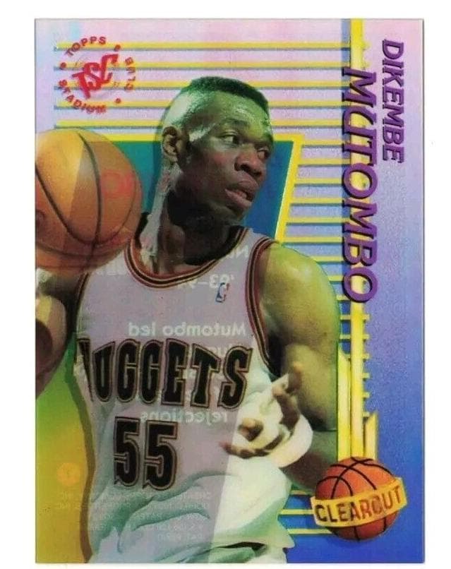 Dikembe Mutombo 1994 unknown Stadium Club
