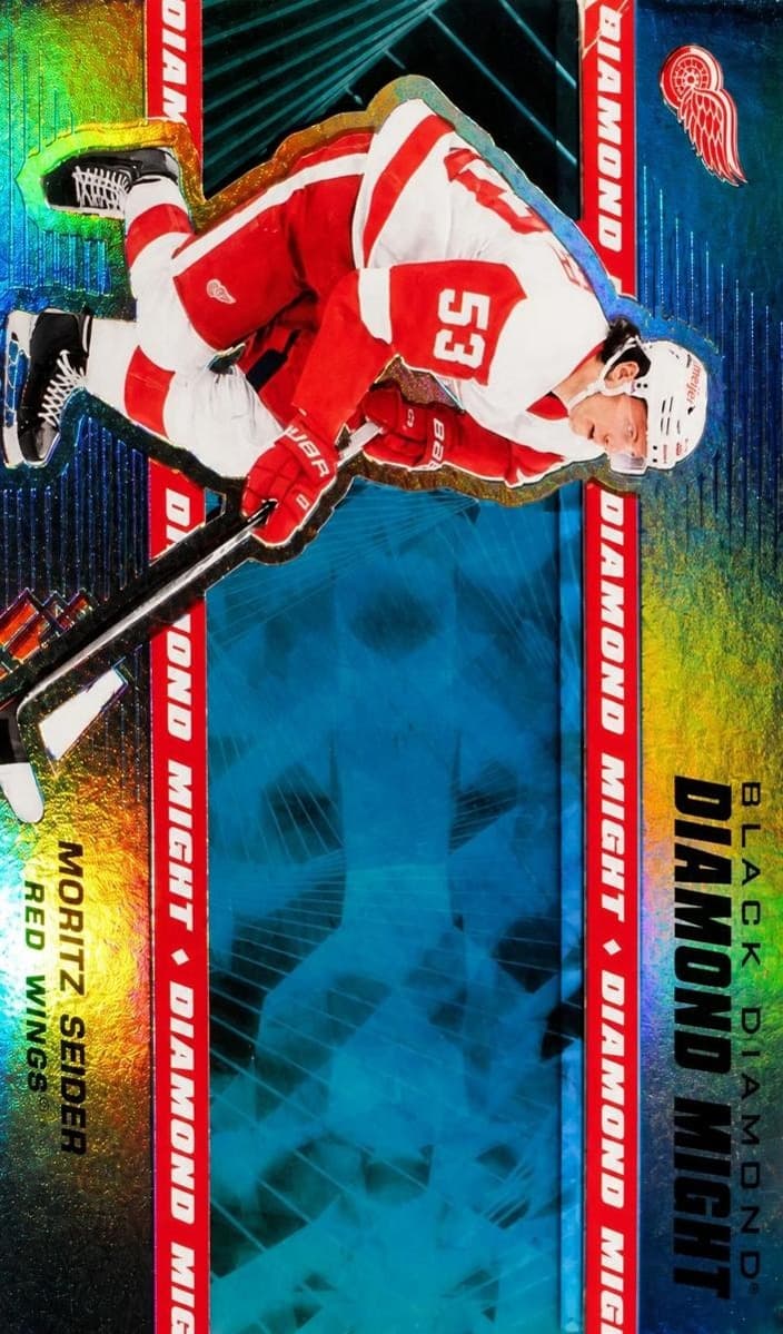 Moritz Seider 2021 upper-deck Black Diamond