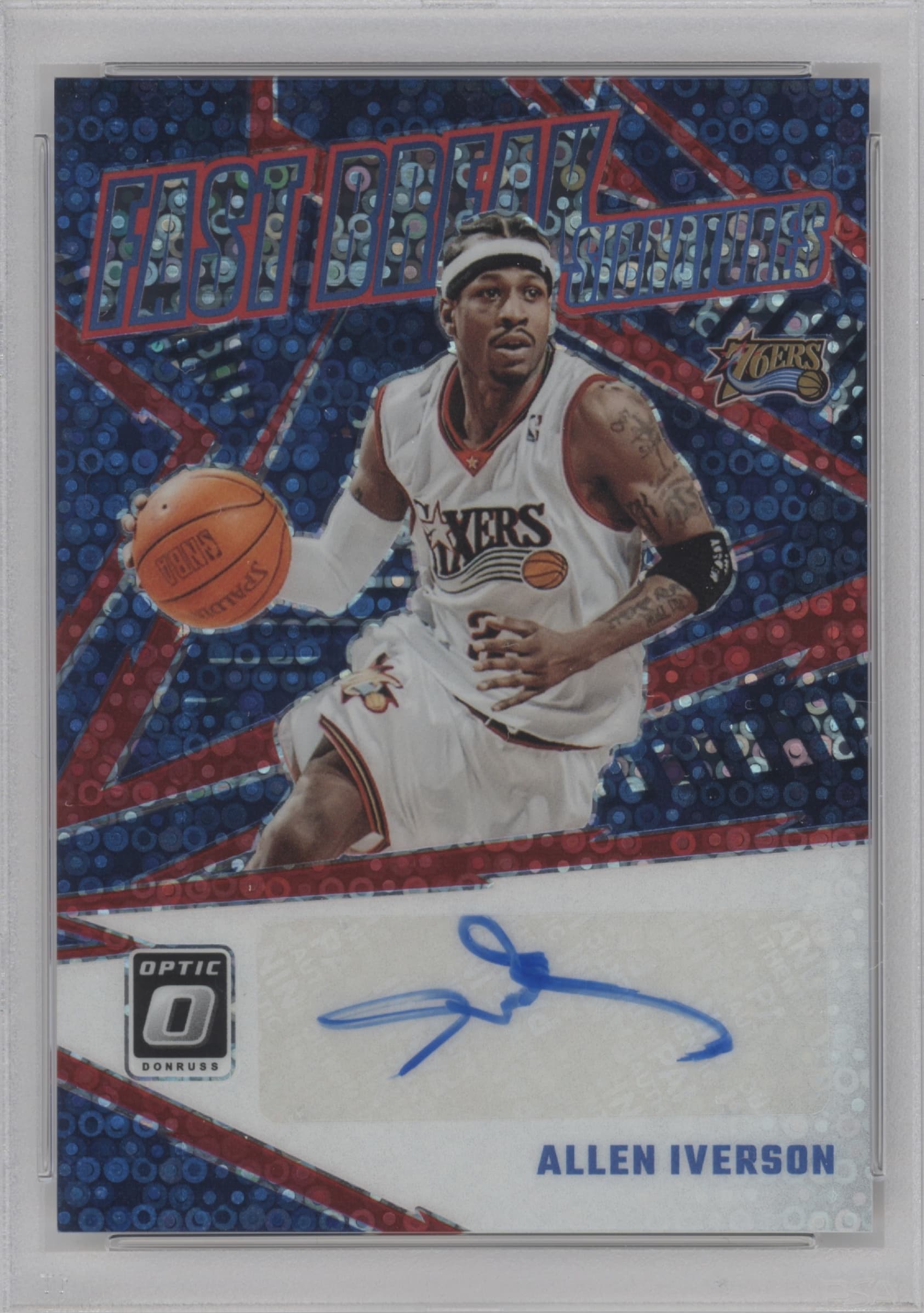 Allen Iverson 2023 panini Donruss Optic