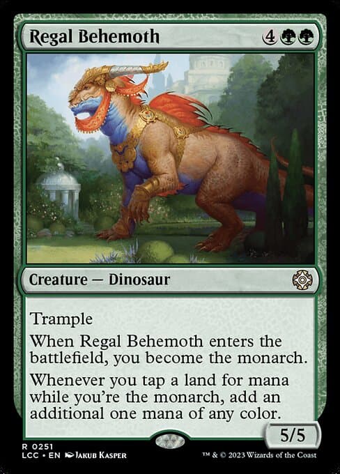Regal Behemoth 2023 Magic: The Gathering Lost Caverns of Ixalan Commander