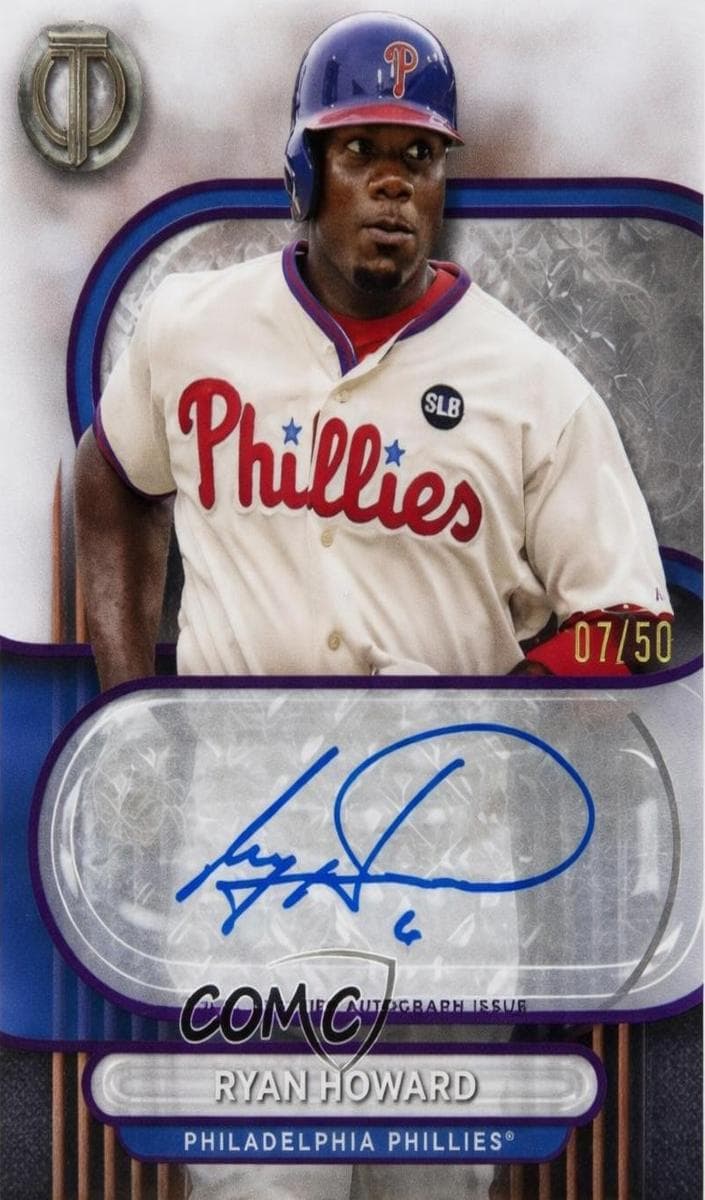 Ryan Howard 2024 topps Topps Tribute