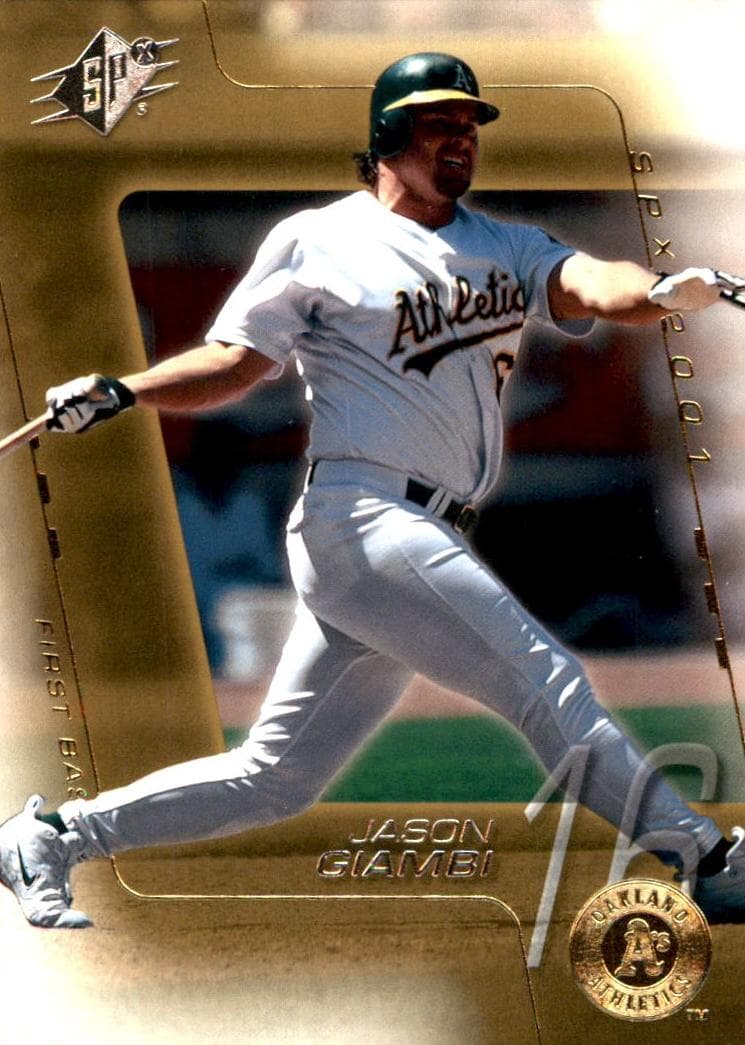 Jason Giambi 2001 unknown SPx