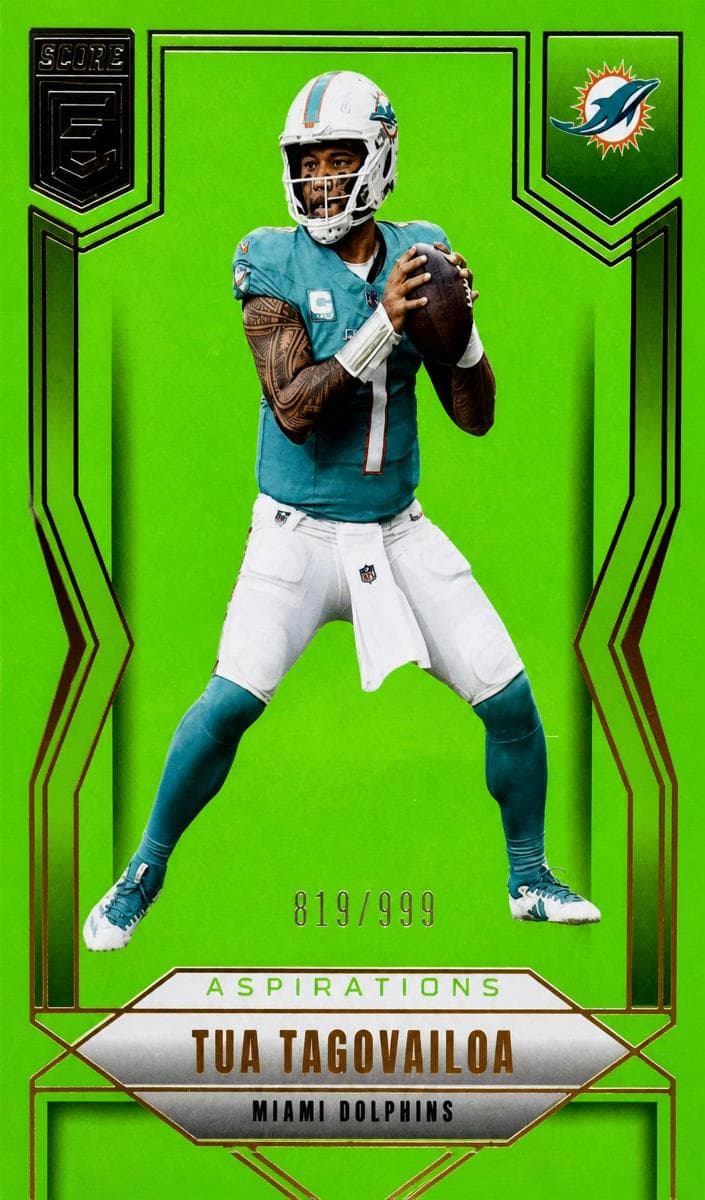 Tua Tagovailoa 2025 panini Donruss Elite