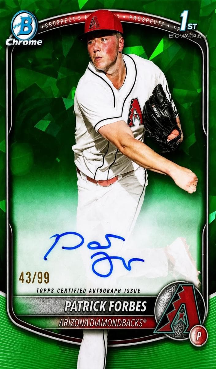 Patrick Forbes trading card