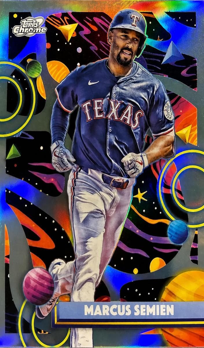 Marcus Semien 2025 topps Topps Cosmic Chrome