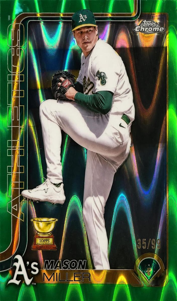 Mason Miller 2025 topps Chrome