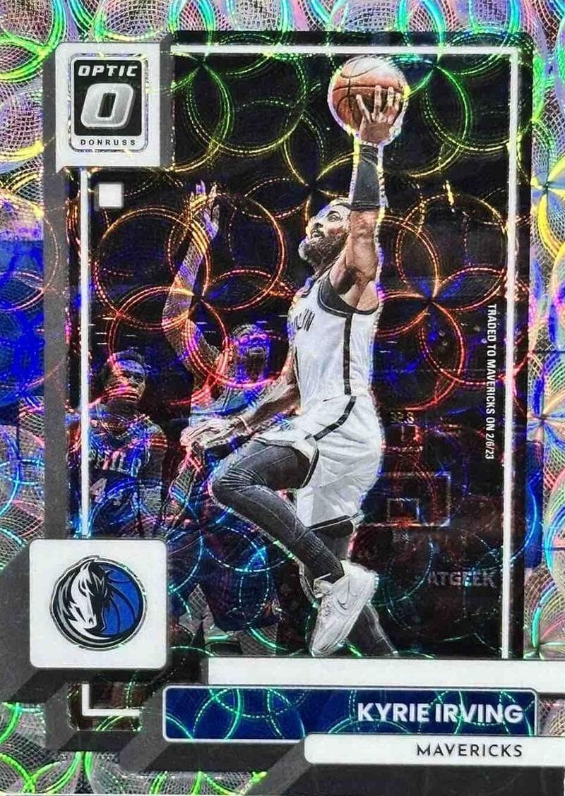 Kyrie Irving 2022 panini Donruss Optic