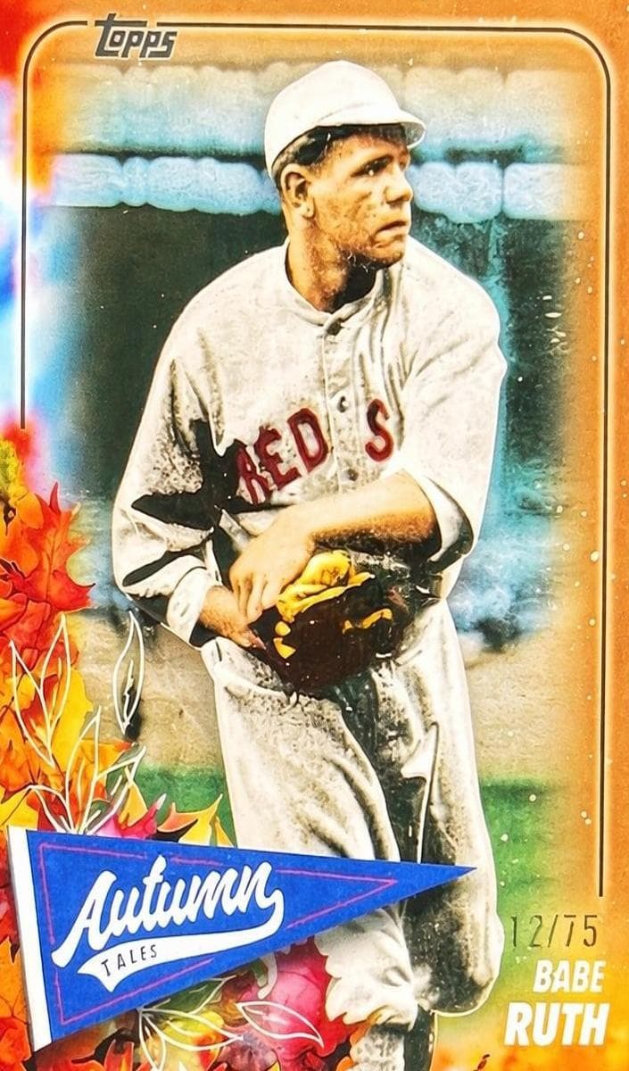 Babe Ruth 2024 topps Topps Update