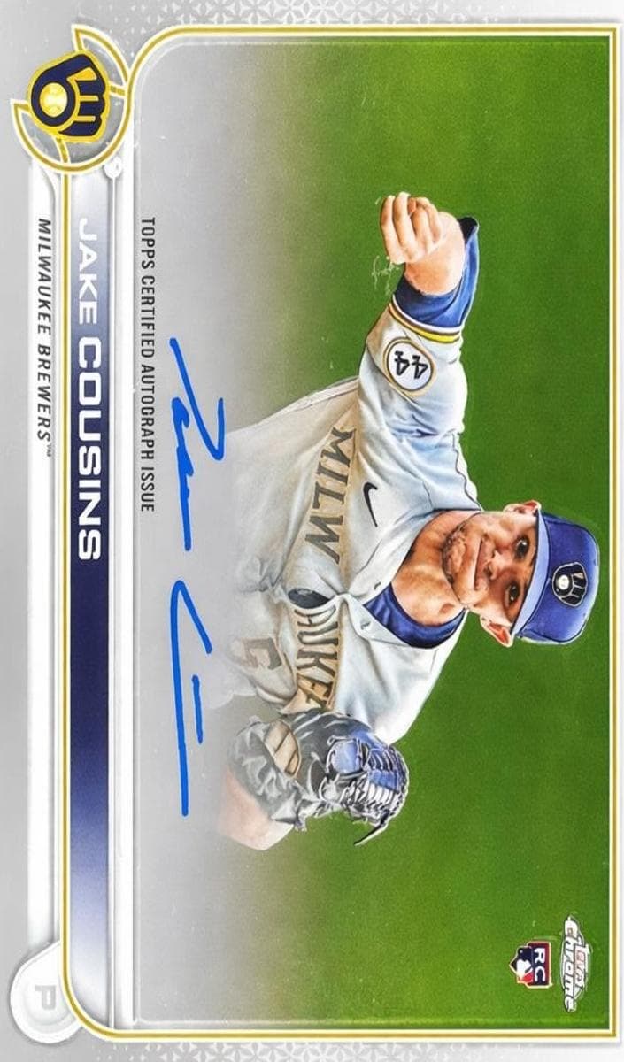 Jake Cousins 2022 topps Topps Chrome
